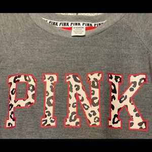 Victoria Secret Pink Leopard sweatshirt